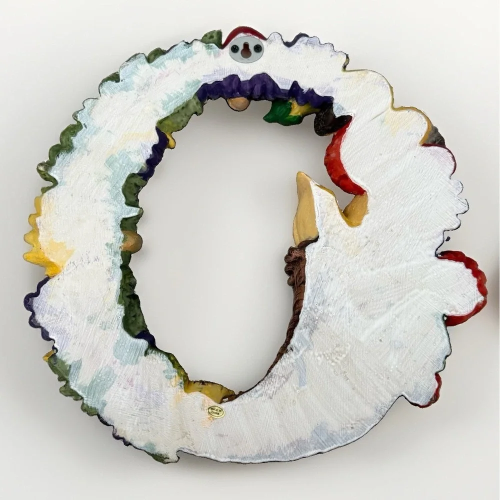 Cornucopia All Weather Wreath In & Out Door Wall Hanging Autumn Floral Fruit Veg